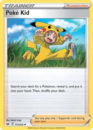 Poke Kid 173/202 - SWSH01 Sword & Shield Base Set