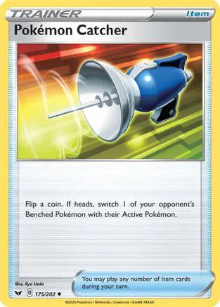 Pokemon Catcher 175/202 - SWSH01 Sword & Shield Base Set