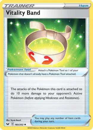 Vitality Band 185/202 - SWSH01 Sword & Shield Base Set