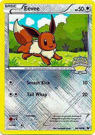 Eevee (City Championships) 084/108 - League & Championship Cards Reverse Holofoil
