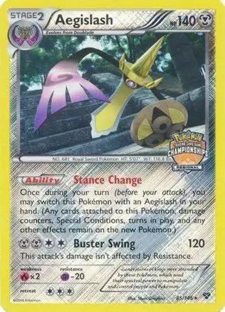 Aegislash (Regional Championships) 085/146 - League & Championship Cards Reverse Holofoil