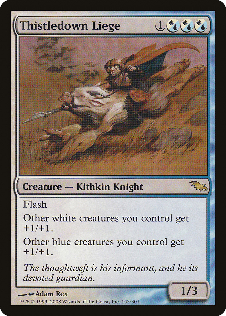 Thistledown Liege (SHM-153) - Shadowmoor