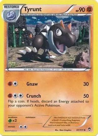 Tyrunt (Cosmos Holo) 061/111 - Miscellaneous Cards & Products Holofoil