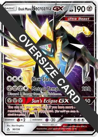 Dusk Mane Necrozma GX 090/156 - Jumbo Cards Holofoil