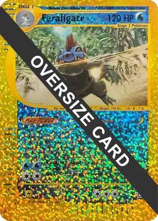 Feraligatr (Box Topper) 002/12 - Jumbo Cards Reverse Holofoil