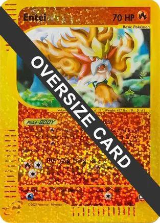 Entei (Box Topper) 005/12 - Jumbo Cards Reverse Holofoil