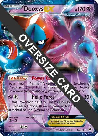 Deoxys EX (Plasma Freeze) 053/116 - Jumbo Cards Holofoil