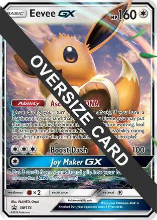 Eevee GX (SM Black Star Promo) SM174 - Jumbo Cards Holofoil