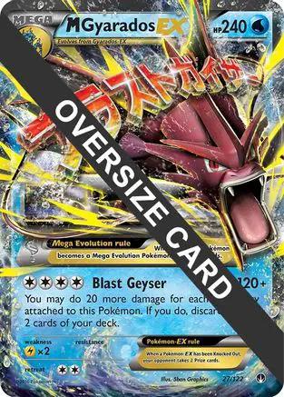 M Gyarados EX 027/122 - Jumbo Cards Holofoil