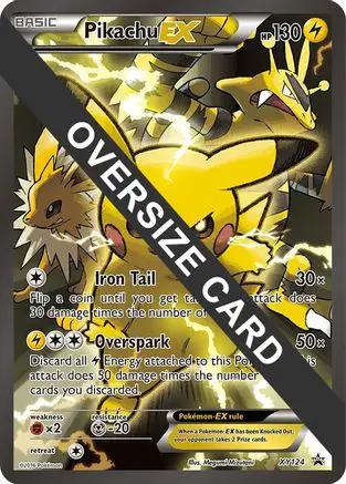 Pikachu EX XY124 - Jumbo Cards Holofoil