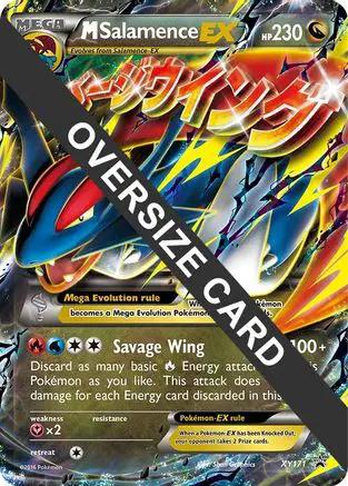 M Salamence EX XY171 - Jumbo Cards Holofoil