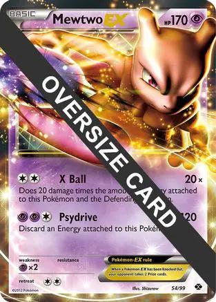 Mewtwo EX 054/99 - Jumbo Cards Holofoil