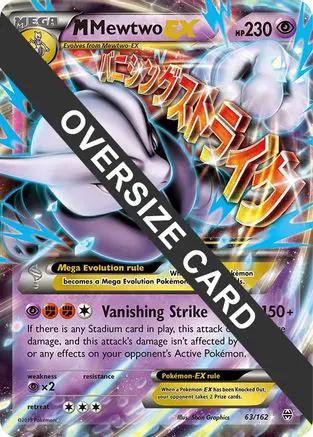 M Mewtwo EX 063/162 - Jumbo Cards Holofoil