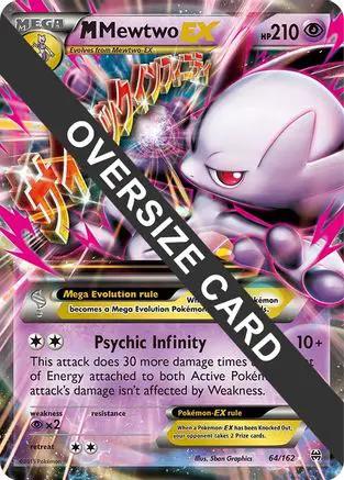M Mewtwo EX 064/162 - Jumbo Cards Holofoil