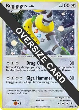Regigigas DP40 - Jumbo Cards Holofoil