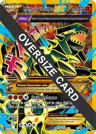 Primal Groudon EX 097/98 - Jumbo Cards Holofoil
