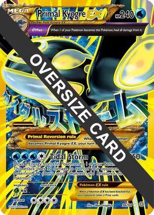 Primal Kyogre EX 096/98 - Jumbo Cards Holofoil