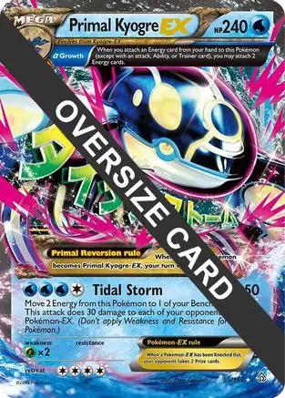 Primal Kyogre EX 055/160 - Jumbo Cards Holofoil