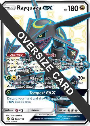 Rayquaza GX 177a/168 - Jumbo Cards Holofoil