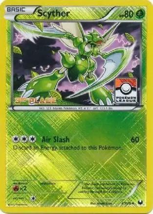 Scyther 004/108 - League & Championship Cards - Reverse Holofoil