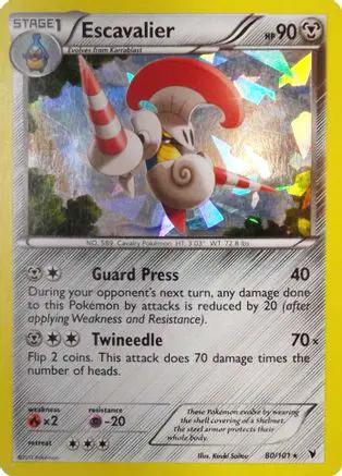 Escavalier (Cracked Ice Holo) 080/101 - Deck Exclusives Holofoil