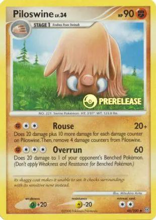 Piloswine 046/100 - Nintendo Promos