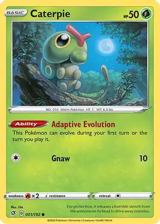 Caterpie 001/192 - SWSH02 Rebel Clash