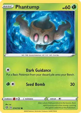 Phantump 014/192 - SWSH02 Rebel Clash Reverse Holofoil
