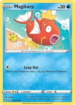 Magikarp 039/192 - SWSH02 Rebel Clash Reverse Holofoil