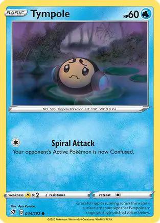 Tympole 044/192 - SWSH02 Rebel Clash Reverse Holofoil