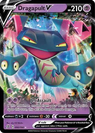 Dragapult V 092/192 - SWSH02 Rebel Clash Holofoil