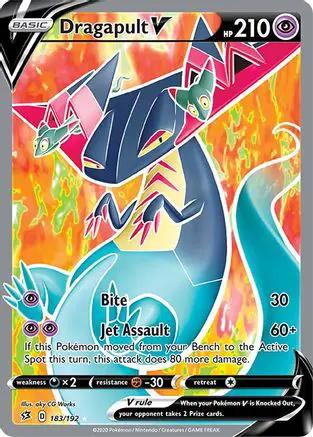 Dragapult V (Full Art) 183/192 - SWSH02 Rebel Clash Holofoil
