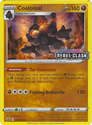 Coalossal SWSH024 - SWSH Sword & Shield Promo Cards - Holofoil