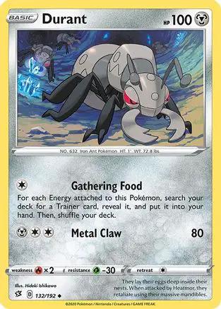 Durant 132/192 - SWSH02 Rebel Clash