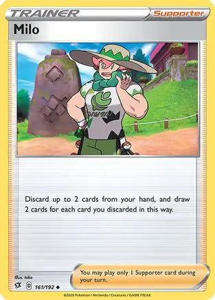 Milo 161/192 - SWSH02 Rebel Clash