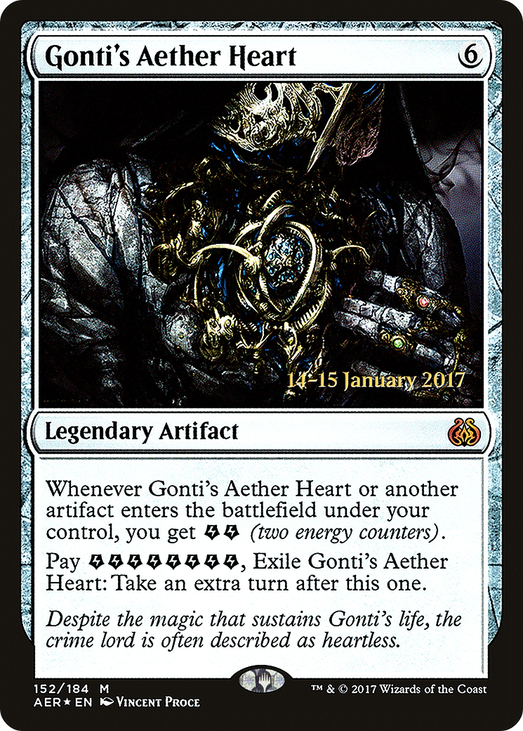 Gonti's Aether Heart (PRE-152S) - Aether Revolt Promos Foil