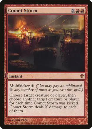 Comet Storm (Worldwake) (OVER-076) - Oversize Cards