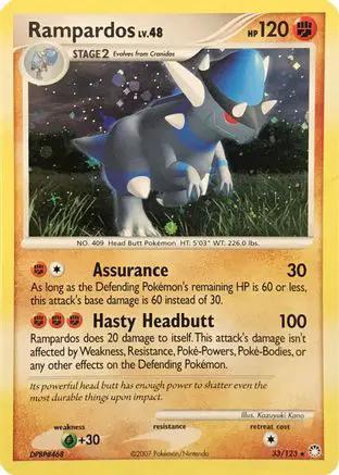Rampardos (Cosmos Holo) 033/123 - Deck Exclusives Holofoil