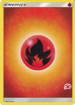 Fire Energy (# Charizard Stamped)  - Battle Academy