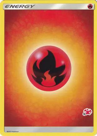 FireEnergy (# Charizard Stamped)  - Battle Academy