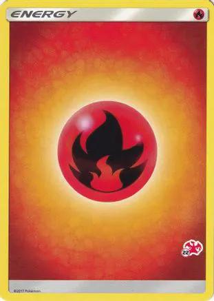 Fire Energy (# Charizard Stamped)  - Battle Academy