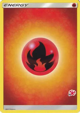 Fire Energy (# Charizard Stamped)  - Battle Academy