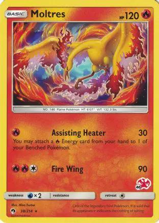 Moltres (# Charizard Stamped) 038/214 - Battle Academy