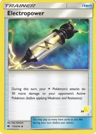 Electropower (# Pikachu Stamped) 172/214 - Battle Academy