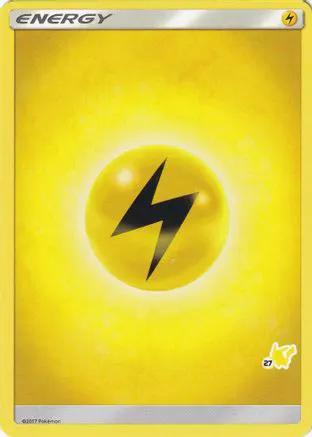 Lightning Energy (# Pikachu Stamped)  - Battle Academy