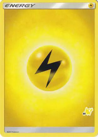 Lightning Energy (# Pikachu Stamped)  - Battle Academy