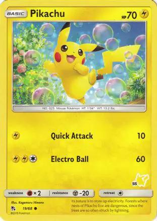 Pikachu (# Pikachu Stamped) 019/068 - Battle Academy