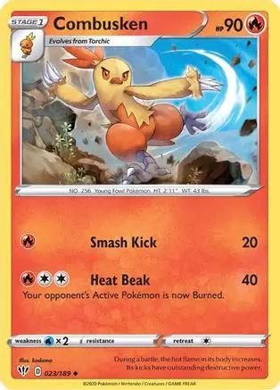 Combusken 023/189 - SWSH03 Darkness Ablaze