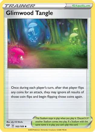 Glimwood Tangle 162/189 - SWSH03 Darkness Ablaze Reverse Holofoil