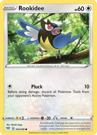 Rookidee 154/189 - SWSH03 Darkness Ablaze